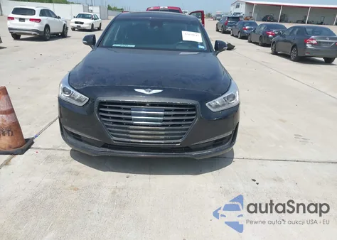 2018 Genesis G90 3.3T Premium из США, поврежденный, VIN KMHG34JA5JU047146